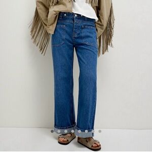 We the Free Palmer Cuffed Jeans Size 30